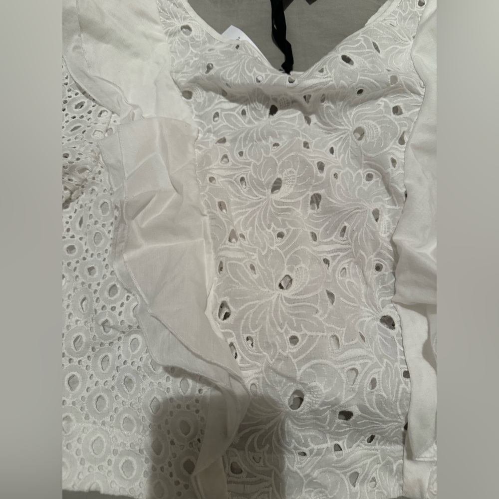 Volterra Ruffle Sangallo Top - Picture 3 of 5